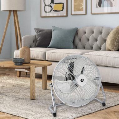 Ventilator de podea Equation, 45 W, Ø 30 cm, Argintiu