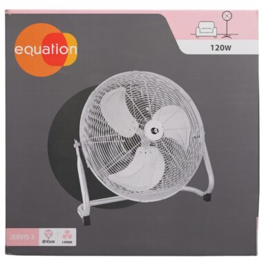 Ventilator de podea Equation Jervis 3, 120 W, Ø 45 cm