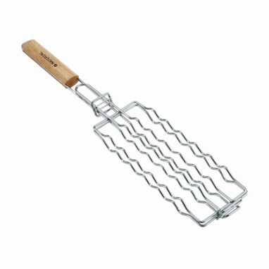 Grătar pentru cârnați Naterial, oțel inoxidabil, 49 cm