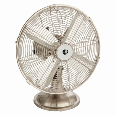 Ventilator de birou Equation Mini Cooma, 40 W, 30 cm, Argintiu