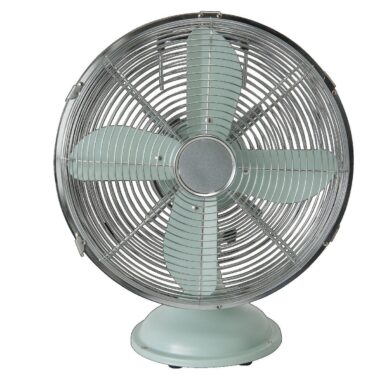 Ventilator birou Equation Mini Cooma 40 W 30 cm Verde Laguna