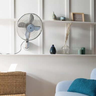 Ventilator de perete Equation, 55 W, 40 cm, Argintiu