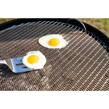 Plasă Grill Naterial Antiaderentă PTFE, Ø 52 cm, Maro