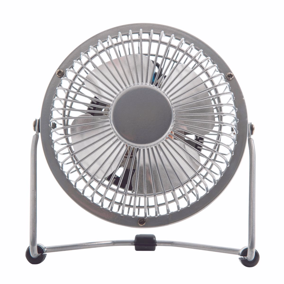 Ventilator de birou Equation Lara, 15 W, Ø 10 cm, Argintiu