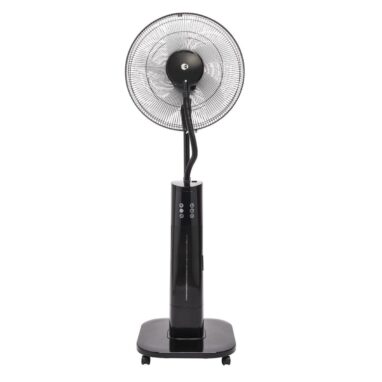 Ventilator cu picior Equation, pulverizator apa, 70 W, 40 cm