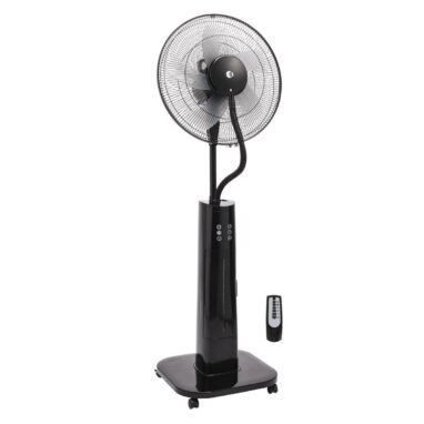 Ventilator cu picior Equation, pulverizator apa, 70 W, 40 cm