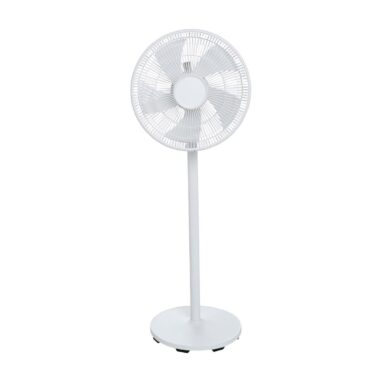 Ventilator cu picior Equation Loft Digit, 50 W, 40 cm, Alb