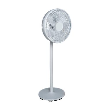 Ventilator cu picior Equation Loft Meca, 50 W, 40 cm, Alb
