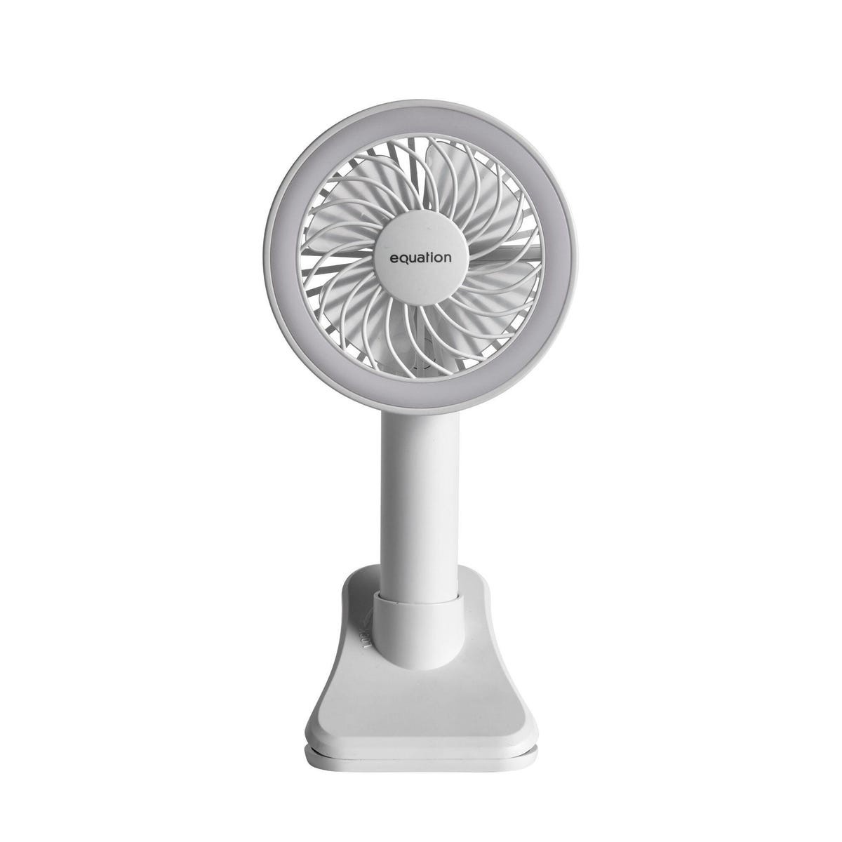 god11877320-1.jpeg Ventilator portabil Equation Crab, LED, USB, 5 W, alb