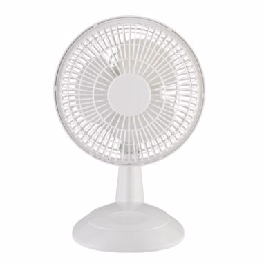 Ventilator de birou Equation Moe 4, 12 W, Ø 15 cm, Alb