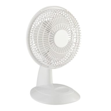 Ventilator de birou Equation Moe 4, 12 W, Ø 15 cm, Alb