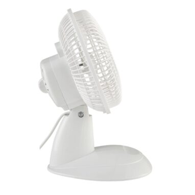 Ventilator de birou Equation Moe 4, 12 W, Ø 15 cm, Alb