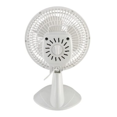 Ventilator de birou Equation Moe 4, 12 W, Ø 15 cm, Alb