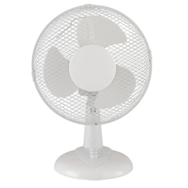 Ventilator de birou Equation Moe 4, 22 W, 23 cm, alb