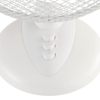 Ventilator de birou Equation Moe 4, 22 W, 23 cm, alb