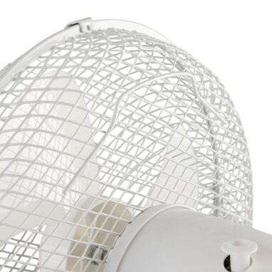 Ventilator de birou Equation Moe 4, 22 W, 23 cm, alb