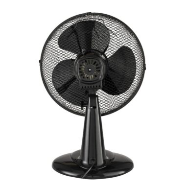 Ventilator de birou Equation Moe 4, 40 W, Ø 30 cm, Negru