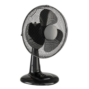 Ventilator de birou Equation Moe 4, 40 W, Ø 30 cm, Negru
