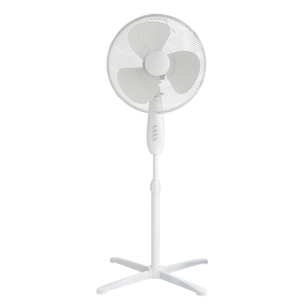 Ventilator cu picior Equation Altona 4, 45 W, Ø 40 cm, Alb