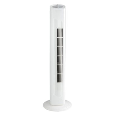 Ventilator turn Equation Tower 2, 42 W, H 81 cm, alb