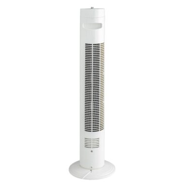 Ventilator turn Equation Tower 2, 42 W, H 81 cm, alb