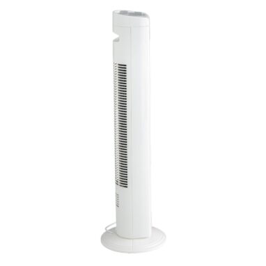 Ventilator turn Equation Tower 2, 42 W, H 81 cm, alb