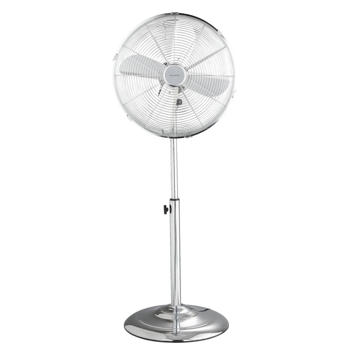 god12035821-1.jpeg Ventilator cu picior Equation Cooma 4, 50 W, 40 cm, Argintiu