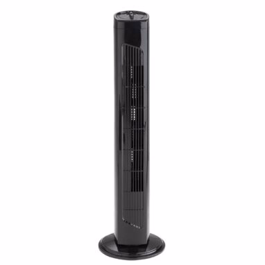 Ventilator turn Equation Tower 2, 42 W, H 81 cm, negru