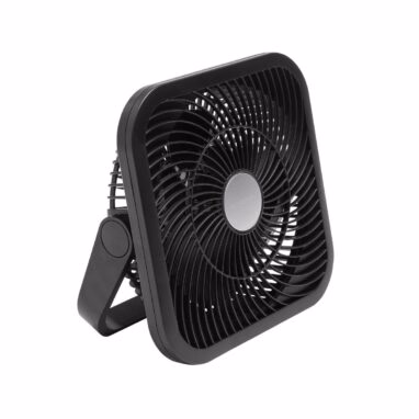 Ventilator portabil Equation USB, 9 W, 3 viteze, negru