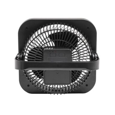 Ventilator portabil Equation USB, 9 W, 3 viteze, negru