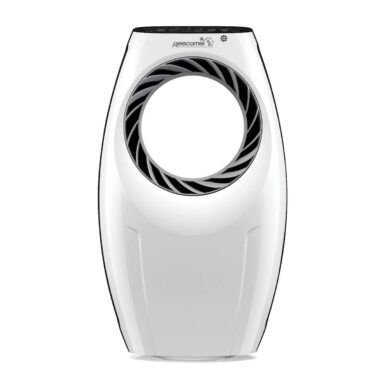 Ventilator fara elice Reecomer, 80 W, Wi-Fi, H 55.5 cm