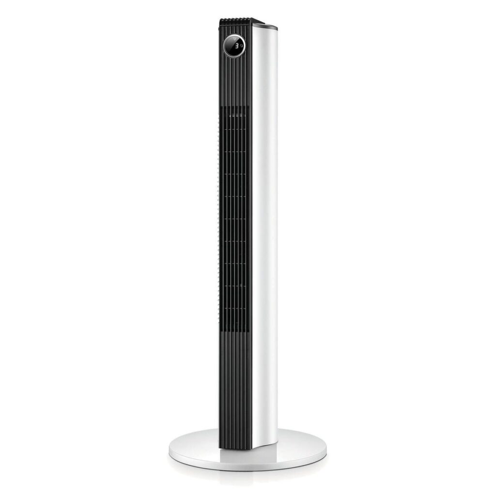 Ventilator turn Reecomer Wi-Fi, fără elice, 60 W, 86 cm