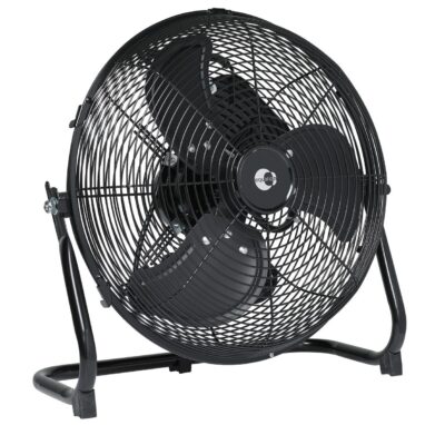Ventilator de podea Equation Jervis 3, 45 W, 30 cm, Negru