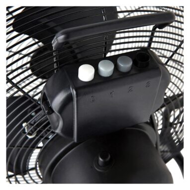 Ventilator de podea Equation Jervis 3, 45 W, 30 cm, Negru