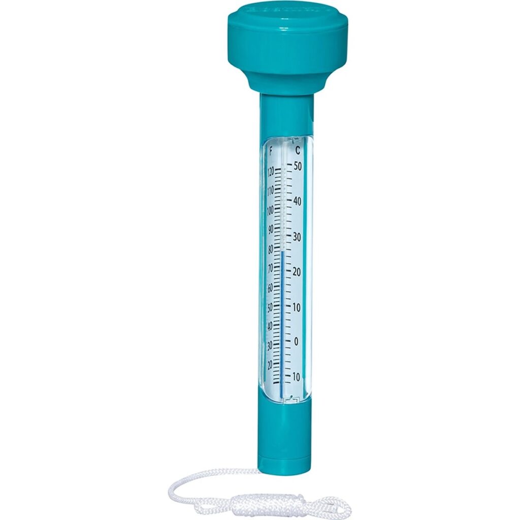 Termometru plutitor piscină Bestway, 5 x 11 x 25 cm, Turcoaz