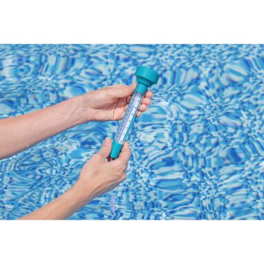 Termometru plutitor piscină Bestway, 5 x 11 x 25 cm, Turcoaz