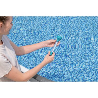 Termometru plutitor piscină Bestway, 5 x 11 x 25 cm, Turcoaz