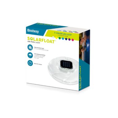 Lampă solară plutitoare Bestway LED 7 culori, 18 cm