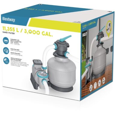 Sistem filtrare nisip Bestway, 11355 l/h - Curățare Eficientă