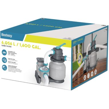 Sistem filtrare nisip Bestway, 6056 l/h - Eficiență Maximă