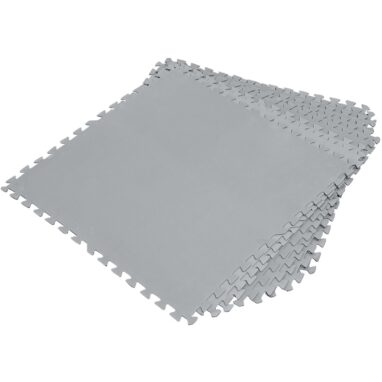 Covoraș Protecție Sol Bestway, 78 x 78 cm, Set 9 Bucăți, Gri