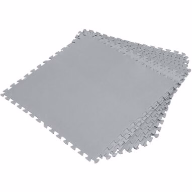 Covoraș Protecție Sol Bestway, 78 x 78 cm, Set 9 Bucăți, Gri