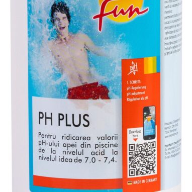 Granule pH Plus pentru Piscină, 1 kg - Calitate Germania