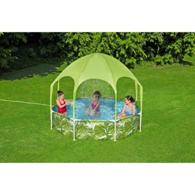 Piscină tubulară Bestway cu parasolar, 244 x 51 cm