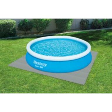Set 9 Plăci Protecție Piscină Bestway, 50 x 50 cm, Gri