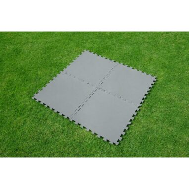 Set 9 Plăci Protecție Piscină Bestway, 50 x 50 cm, Gri