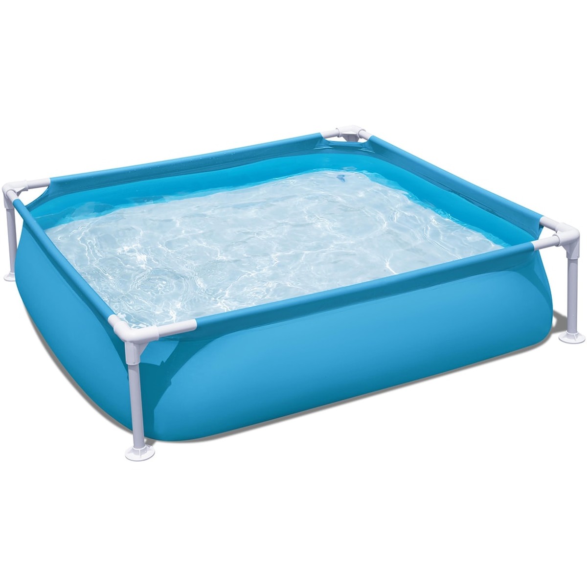 god56217-1-1.jpeg Piscina Copii Bestway cu Cadru Metalic, 122x122x30 cm, 365 L