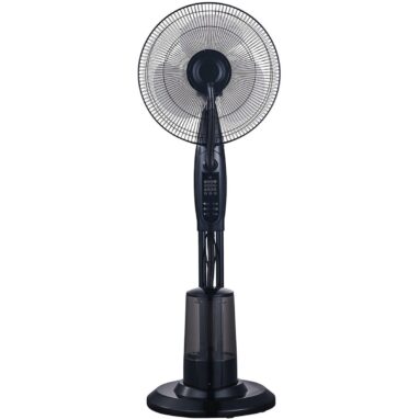 Ventilator cu pulverizare Kingfisher, 75 W, 3 Viteze, Negru