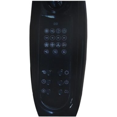 Ventilator cu pulverizare Kingfisher, 75 W, 3 Viteze, Negru