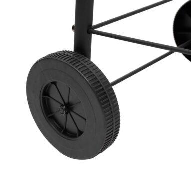 Grătar pe cărbune din oțel cu roți, 40 cm - Leroy Merlin